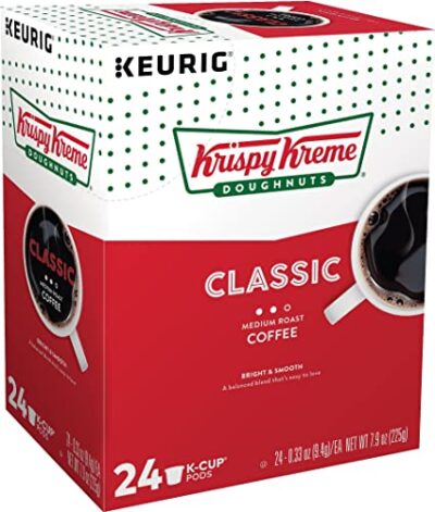 Krispy Kreme Classic, Single-Serve Keurig K-Cup Pods, Medium Roast Coffee, 24 Count - Image 2