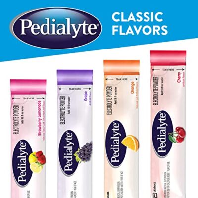 Pedialyte Electrolyte Powder Strawberry Lemonade, 6 Ct - Image 7