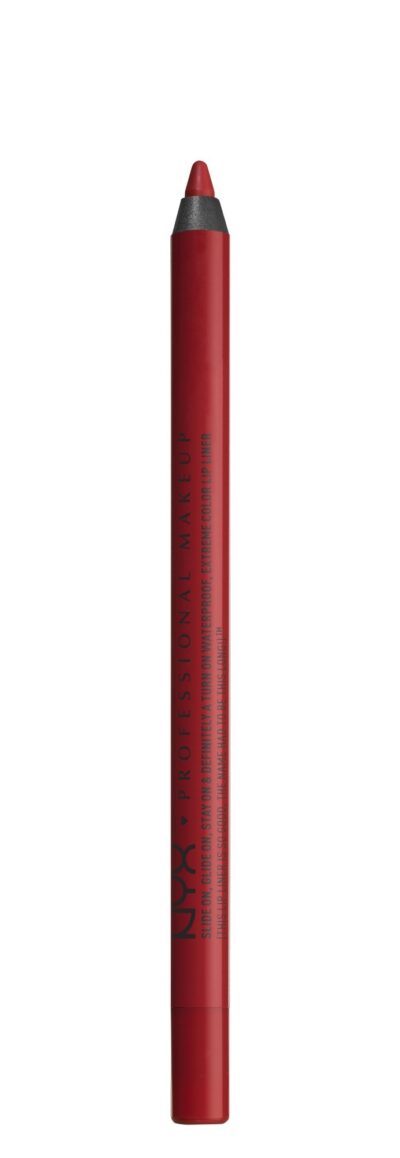 NYX PROFESSIONAL MAKEUP Slide On Lip Pencil, Lip Liner - Red Tape (Deep Red) - Image 3