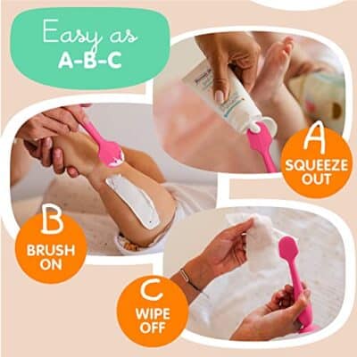 Bumco Diaper Cream Spatula - BPA-Free Diaper Bag Essentials, Soft Butt Spatula Baby, Mom-Invented Butt Paste Spatula, Bumco Diaper Cream Spatula, Flexible Diaper Cream Applicator, Bumco Baby Bum Brush - Image 5