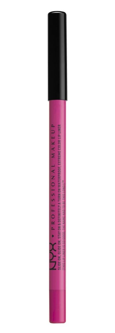 NYX PROFESSIONAL MAKEUP Slide On Lip Pencil, Lip Liner - Disco Rage (Hot Pink)