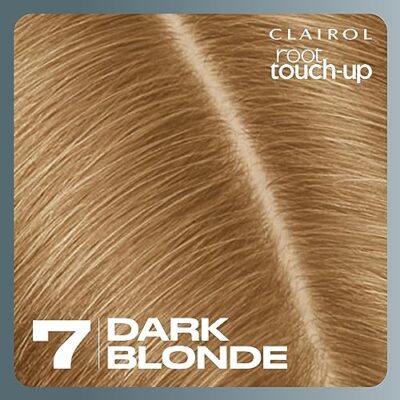 Clairol Root Touch-Up by Nice'n Easy Permanent Hair Dye, 7 Dark Blonde Hair Color, Pack of 1 - Image 11