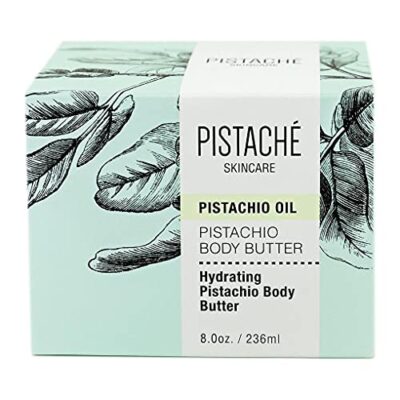 Pistach? Skincare Pistachio Oil Whipped Body Butter Cream Moisturizer (a.k.a The Boyfriend Body Butter) + Hydrates Dry Skin and Nourishes + Vitamin E + Antioxidant Protection, 8.0 oz - Image 10