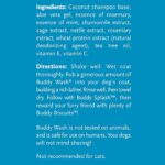 Buddy Biscuits Cloud Star Wash 2 in 1 Shampoo and Conditioner, Rosemary & Mint, 16-Ounce Bottles (Pack of 2) (15222) - Image 7