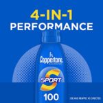 Coppertone SPORT Sunscreen Spray SPF 100, Water Resistant, Continuous Spray Sunscreen, Broad Spectrum SPF 100 Sunscreen, 5.5 Oz Spray - Image 9