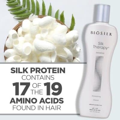 Biosilk Silk Therapy Shampoo, 12 Fl Oz, Package may vary Red - Image 7