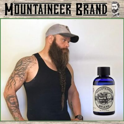 Mountaineer Brand Beard Oil - Unscented - 100% Natural Conditioner and Softener For Men - Hydrates and Moisturizes for Beard Growth - Treats Dry Itchy Beards - 2oz - Image 5