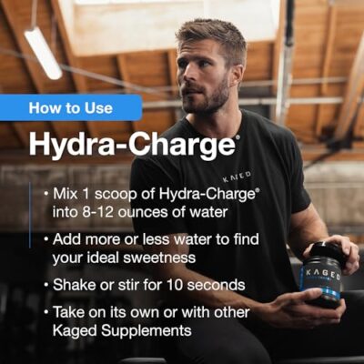 Kaged Electrolyte Hydration Powder | Orange Mango | Sports Drink for Men and Women | Pre, Post, Intra Workout Supplement | 60 Servings - Image 8