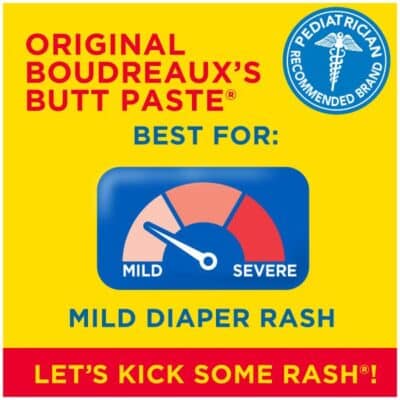 Boudreaux's Butt Paste Diaper Rash Ointment, Zinc Oxide, 2-Ounce Box (Pack of 4) - Image 4