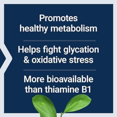 Life Extension Mega Benfotiamine, 250 mg, a fat-soluble form of thiamine, healthy metabolism, ultra-bioavailable vitamin B1, high potency, gluten-free, non-GMO, vegetarian, 120 capsules - Image 4