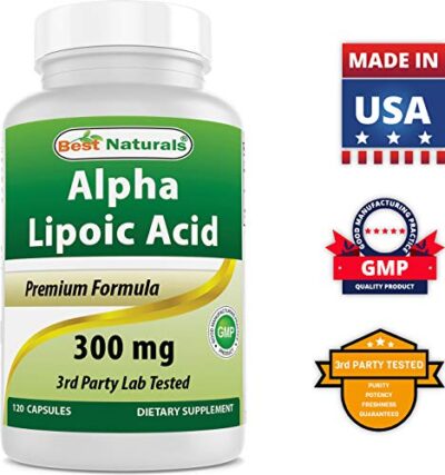 Best Naturals Alpha Lipoic Acid 300 mg 120 Capsules - Image 6