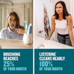 Listerine Ultraclean Oral Care Antiseptic Mouthwash, Everfresh Technology to Help Fight Bad Breath, Gingivitis, Plaque & Tartar, ADA-Accepted Tartar Control Oral Rinse, Cool Mint, 1 L - Image 6
