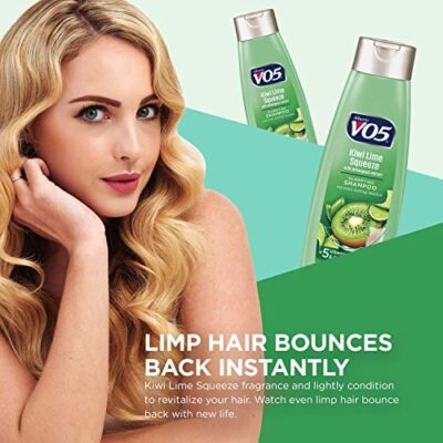 VO5 Herbal Escapes Clarifying Shampoo - 12.5 Fl Oz - Kiwi Lime Squeeze - Help Nourish, Moisturize and Hydrate Hair Leaving It Looking and Feeling Thicker, Fuller and Simply Beautiful - Image 3