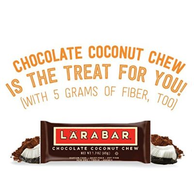 L?RABAR Gluten Free Bar, Chocolate Coconut Chew, 1.8 oz Bars (16 Count), Whole Food Gluten Free Bars, Dairy Free Snacks - Image 3