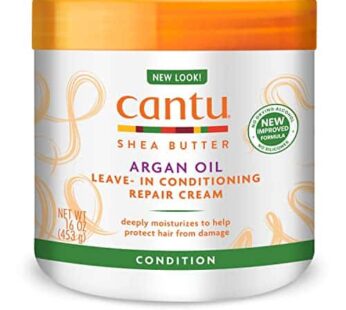 Cantu Argan Oil Leave-In Conditioning Repair, Cream 16 Ounce