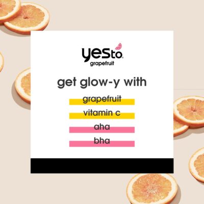 Yes To Face Wipes for Women and Men, Brightening Facial Cleansing Wipes for use as a Make Up Remover, Cleaning, Soothing, Grapefruit (Pack of 2) - Image 8