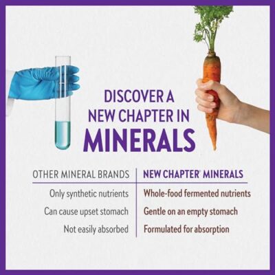 New Chapter Iron Supplement, Whole-Food Fermented Iron Complex Made with Organic Vegetables & Herbs + One Daily Non-Constipating Dose- 60ct, 2 Month Supply - Image 6