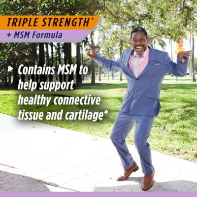 Osteo Bi-Flex Triple Strength(5) with MSM, Glucosamine Joint Health Supplement, Coated Tablets, 80 Count - Image 3