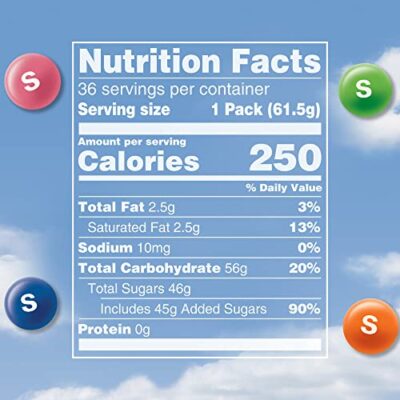SKITTLES Tropical Summer Chewy Candy Assortment, 36 Ct Bulk Candy Box - Image 8