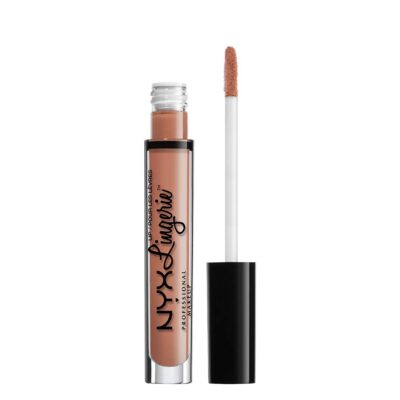 NYX PROFESSIONAL MAKEUP Lip Lingerie Matte Liquid Lipstick - Dusk To Dawn (Warm Beige Nude)