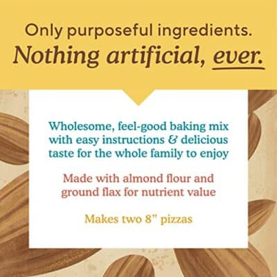 Simple Mills Almond Flour Baking Mix, Cauliflower Pizza Dough - Gluten Free, Vegan, Plant Based, 9.8 Ounce (Pack of 1) - Image 2