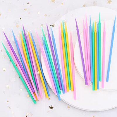 500 Pcs Micro Applicator Brush, Micro Swabs, Disposable Eye Lashes Mascara Wands for Eyelash Extension Tbestmax - Image 7