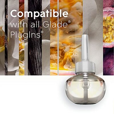 Glade PlugIns Refills Air Freshener, Scented and Essential Oils for Home and Bathroom, Vanilla Passion Fruit, 2.01 Fl Oz, 3 Count - Image 10