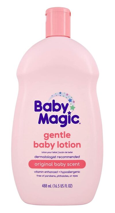 Baby Magic Baby Lotion Gentle 16.5 Ounce Baby Scent (488ml) (3 Pack)