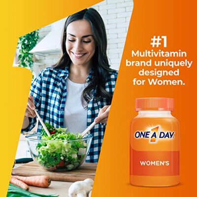 One A Day Women?s Multivitamin Gummies, Supplement with Vitamin A, Vitamin C, Vitamin D, Vitamin E and Zinc for Immune Health Support, Calcium & more, Orange, 230 count, Fruity - Image 12