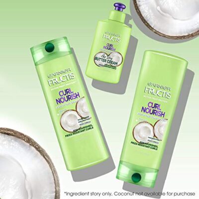 Garnier Hair Care Fructis Triple Nutrition Curl Nourish Conditioner, 12 Flu - Image 5