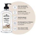 J.R. Watkins Gel Hand Soap, Scented Liquid Hand Wash for Bathroom or Kitchen, USA Made and Cruelty Free, 11 fl oz, Coconut, 6 Pack - Image 2