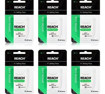 Reach 55 YD Floss | Mint Flavored | 6 Pack