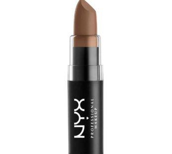 NYX PROFESSIONAL MAKEUP Matte Lipstick – Minx (Gray Taupe)