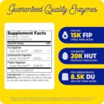 Enzymedica Lypo Gold, Digestive Enzymes for Fat Digestion, Offers Fast Acting Gas & Bloating Relief, 60 Count - Image 2