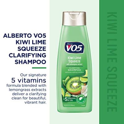 VO5 Herbal Escapes Clarifying Shampoo - 12.5 Fl Oz - Kiwi Lime Squeeze - Help Nourish, Moisturize and Hydrate Hair Leaving It Looking and Feeling Thicker, Fuller and Simply Beautiful - Image 2