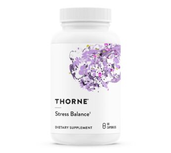 THORNE Stress Balance (Formerly Phytisone) – Adrenal Support Supplement with Vitamin C & Ashwagandha – Dairy-Free Health Support – 60 Capsules – 30 Servings