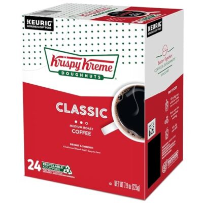 Krispy Kreme Classic, Single-Serve Keurig K-Cup Pods, Medium Roast Coffee, 24 Count - Image 5