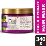Maui Moisture Heal & Hydrate + Shea Butter Hair Mask & Leave-In Conditioner Treatment to Deeply Nourish Curls & Help Repair Split Ends, Vegan, Silicone, Paraben & Sulfate-Free, 12 Ounce - Image 13