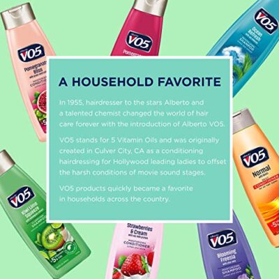 VO5 Herbal Escapes Clarifying Shampoo - 12.5 Fl Oz - Kiwi Lime Squeeze - Help Nourish, Moisturize and Hydrate Hair Leaving It Looking and Feeling Thicker, Fuller and Simply Beautiful - Image 6