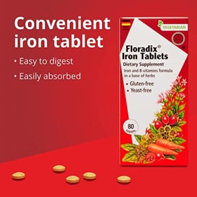 Flora, Floradix Iron, 80 Count - Image 4