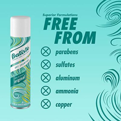 Batiste Dry Shampoo, Original Fragrance, 6.73 Fl Oz,Pack of 3 - Image 10
