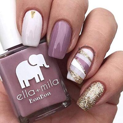 ella+mila Nail Polish, BonBon Collection - Dulce Amor - Long-Lasting & Chip Resistant Formula (0.45 fl oz each) - Image 5