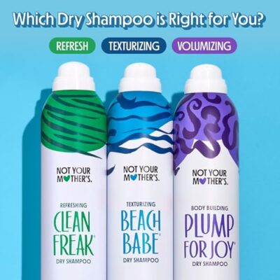Not Your Mother's Clean Freak Refreshing Dry Shampoo (2-Pack) - 7 oz - Waterless Shampoo Instantly Refreshes Hair Between Washes - Image 3