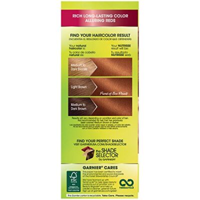 Garnier Nutrisse Nourishing Color Creme [643] Light Natural Copper 1 ea - Image 4