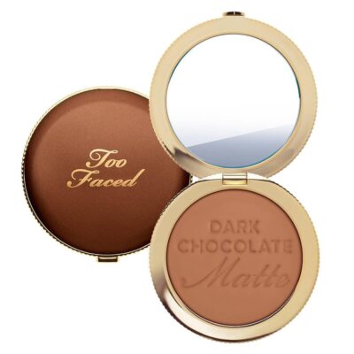 Too Faced Chocolate Soleil Matte Bronzer, 0.28 oz., Dark Chocolate - Image 5