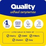 Enzymedica Lypo Gold, Digestive Enzymes for Fat Digestion, Offers Fast Acting Gas & Bloating Relief, 60 Count - Image 6