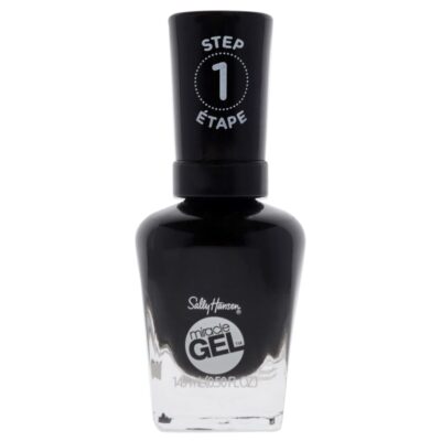 Sally Hansen Miracle Gel?, Onyx-pected, Long Lasting, Gel-Like Formula, No UV Lamp Needed, Black Nail Polish