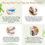 GiGi Wax Off Hair Wax Remover for Skin with Aloe Vera, 8 oz - Image 2