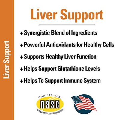 Vet Classics Liver Support Pet Health Supplement for Dogs, Cats ? Liver Functions ? B-Vitamins, Glutathione, Milk Thistle ? Soft Tablets, Chews ? 60 Soft Chews - Image 4