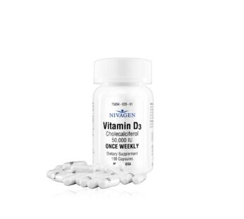 Nivagen Pharmaceuticals Inc Vitamin D3 50,000 IU Capsule (100)